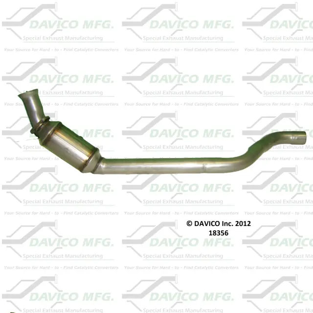 18356 - : Direct Fit Catalytic Converter for DAVICO CONVERTERS Image