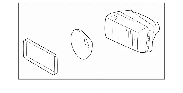 28202856 - : Front Fog Lamp for Mercedes-Benz: G55 AMG Image