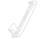 2223200889 - Rear Axle: Link Rod for Mercedes-Benz Image