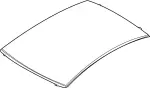 G3100JK6MA - Body: Roof Panel for Infiniti Image