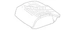 2229101903 - Driver Seat: Padding, Frt. Seat Cush for Mercedes-Benz Image