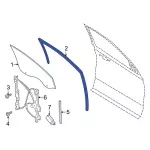 JL1Z7821596E - Body: Run Channel for Ford: Expedition | Lincoln: Navigator Image