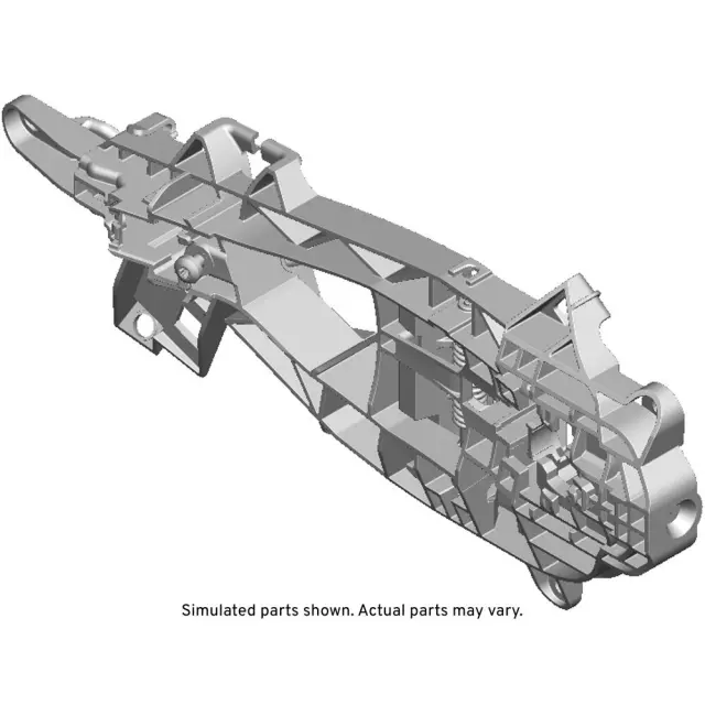 13515509 - : Rear Driver Side Door Outside Handle Bracket for GM Image