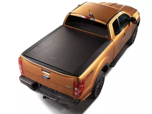 VKB3Z99501A42LB - : Tonneau Cover - Soft XLP Premium Roll-Up, For 5.0 Bed for Ford: Ranger Image