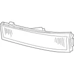 2W4Z15A201BA - Electrical: Side Marker Lamp for Lincoln: LS Image