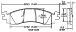 13054211 - : Disc Brake Pad Set for OmniParts Image