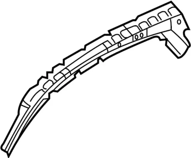 763141CA0A - Body: Outer Reinforced for INFINITI: FX35, FX37, FX50, QX70 Image