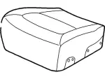 1L5Z35632A22AA - Body: Seat Cushion Pad for Ford: Explorer Sport, Explorer Sport Trac Image
