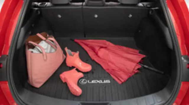 PT9087621102 - Interior: All-Weather Cargo Mat - Black for Lexus: UX250h Image