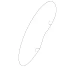 1909140000 - Driver Seat: Padding, Frt. Seat Backr for Mercedes-Benz: AMG GT, AMG GT 43, AMG GT 53, AMG GT 63, AMG GT 63 S, AMG GT 63 S E Performance, AMG GT Black Series, AMG GT C, AMG GT R, AMG GT S, C350e, C400, C43 AMG, C450 AMG, C63 AMG, C63 AMG S, E300, E350, E43 AMG, E53 AMG, E63 AMG S, GLC300, GLC43 AMG, GLC63 AMG, GLC63 AMG S Image