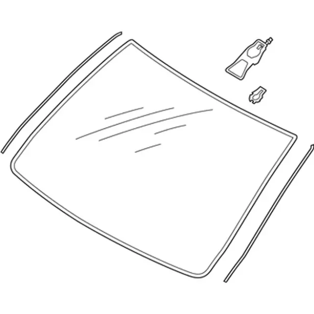 KJ7Z7803100B - : Windshield for Lincoln: MKC Image