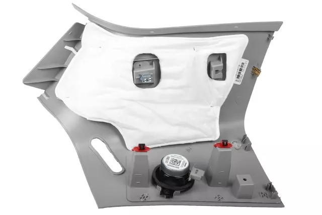 Light Ash Gray Driver Side Body Rear Corner Upper Garnish Molding - GM (23260175)