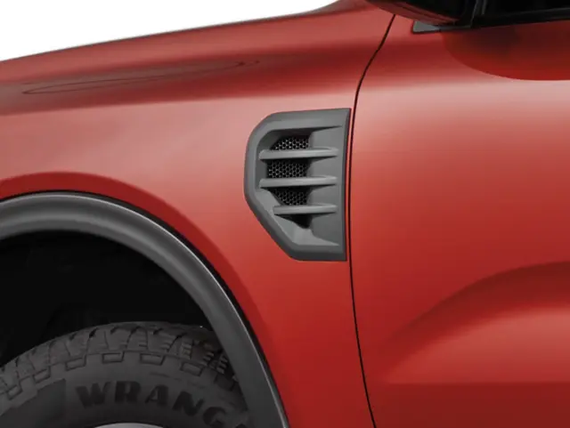 VR1WZ16228A - Exterior: Fender Vent Exterior Trim, Matte Black for Ford Image