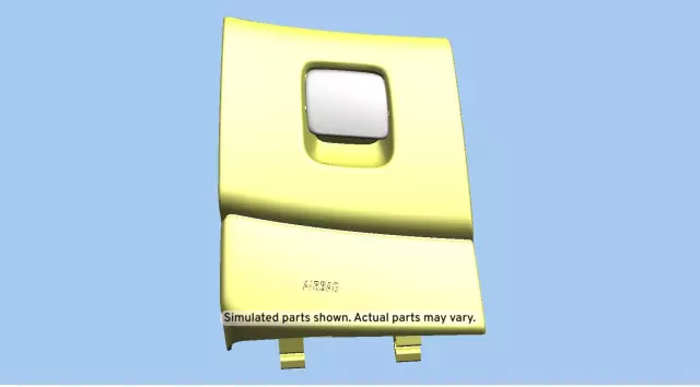 23465053 - : Part# 23465053 Dark Titanium Instrument Panel Knee Bolster for Chevrolet: Malibu, Malibu Limited Image