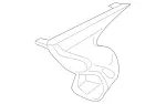 9068310145 - : Defroster Duct for Mercedes-Benz: Sprinter 2500, Sprinter 3500 Image