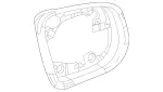 2968111200 - Front Door: Cover Trim for Mercedes-Benz Image
