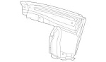 2046303613 - Side Walls: C-Pillar for Mercedes-Benz: C250, C350, C63 AMG Image