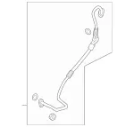 2138301101 - : Discharge Line for Mercedes-Benz Image