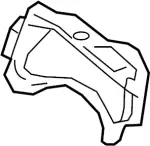 682401MA0C - : Cluster Visor for Infiniti Image