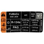 DT1Z5400014A - Body: AC Label for Ford: Transit Connect Image