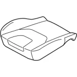 FT4Z5862900CD - : Cover And Pad Front Seat Cus for Ford Image