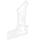 1726302510 - Side Panels: A-Pillar for Mercedes-Benz Image