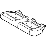 FL3Z1863841B - : Seat Cushion Pad for Ford: F-150, F-250 Super Duty, F-350 Super Duty Image