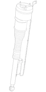 2213205513 - Springs, Suspension and Hydraulics: Air Suspension Strut for Mercedes-Benz: 250, 300S, CL550, CL600, CL63 AMG, CL65 AMG, S350, S400, S500, S550, S600, S63 AMG Image