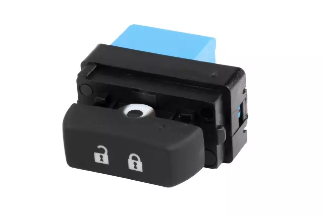 Jet Black Door Lock Switch - GM (95016778)