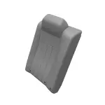 5VH04XDVAB - Interior Trim: Rear Seat Back Cover for Mopar Image