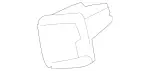 9068312445 - Body: Side Duct for Mercedes-Benz Image