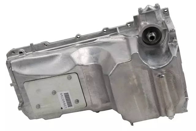 12640746 - Engine: Oil Pan for Cadillac: Escalade, Escalade ESV, Escalade EXT | Chevrolet: Avalanche, Express 1500, Express 2500, Express 3500, Express 4500, Silverado 1500, Silverado 2500 HD, Silverado 3500 HD, Suburban 1500, Suburban 2500, Suburban 3500 HD, Tahoe | GMC: Savana 1500, Savana 2500, Savana 3500, Savana 4500, Sierra 1500, Sierra 2500 HD, Sierra 3500 HD, Yukon, Yukon XL 1500, Yukon XL 2500 | Hummer: H2 Image