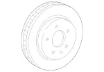 1634210512 - : Brake Disc for Mercedes-Benz Image