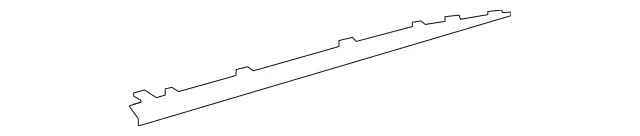 2236942501 - Interior Trim/Exterior Detachable Parts: Trim Bar for Mercedes-Benz Image