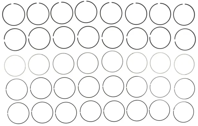 41699 - Engines &amp; Components: Engine Piston Ring Set for Mahle Image
