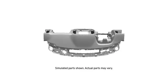 23421602 - : Jet Black Instrument Panel for Chevrolet: Silverado 1500, Silverado 2500 HD, Silverado 3500 HD | GMC: Sierra 1500, Sierra 2500 HD, Sierra 3500 HD Image