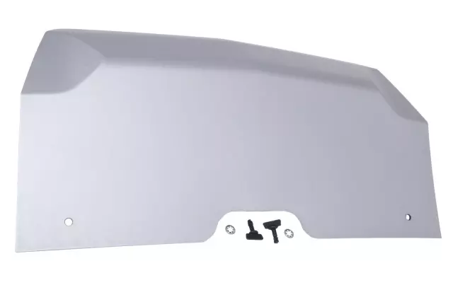 Silver Rear Bumper Fascia Trailer Hitch Access Hole Cover - GM (84386341)