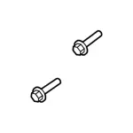 W720681S439 - Suspension: Support Bracket Bolt for Ford: Escape, Maverick Image