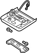 26430CR010 - : Map Lamp Assembly for Infiniti Image