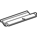 6L2Z7847086AA - Body: Reinforcement for Ford Image