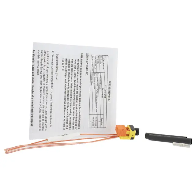 WPT1680 - Electrical, Lighting and Body: Air Bag Connector  for Motorcraft Image