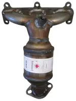 5648 - : Direct Fit Catalytic Converter left / Rad Side (Non C.A.R.B. Compliant) for AB Catalytic Image