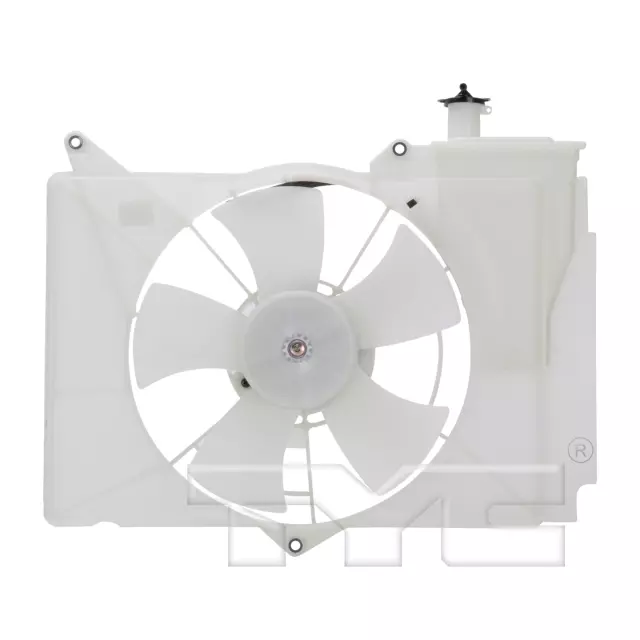 620790 - : Dual Radiator and Condenser Fan Assembly - Replaces Toyota 16363-0D110, 16361-21050, 16711-21030 for TYC Image