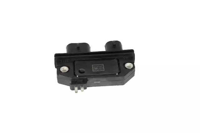 19435461 - : Ignition Control Module for Buick: Roadmaster | Cadillac: Brougham, Cimarron, Fleetwood | Chevrolet: Camaro, Caprice, El Camino, G10, G20, G30, Monte Carlo, P20, P30 | GMC: Caballero, G1500, G2500, G3500, P2500, P3500 | Oldsmobile: Bravada, Custom Cruiser, Cutlass Ciera | Pontiac: Bonneville, Firebird, Grand Prix, Parisienne Image