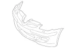 17188536259999 - Body: Bumper Cover for Mercedes-Benz: SLK 300, SLK 350, SLK 55 AMG&amp;reg; Image image