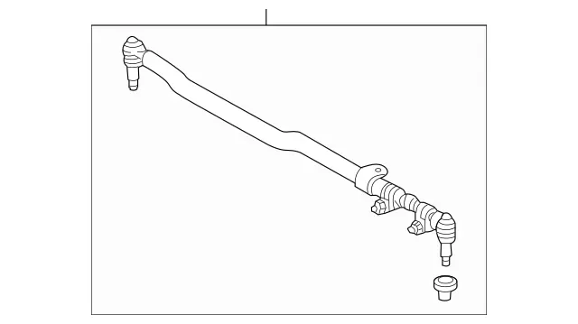 4633300703 - Steering: Outer Tie Rod for Mercedes-Benz Image