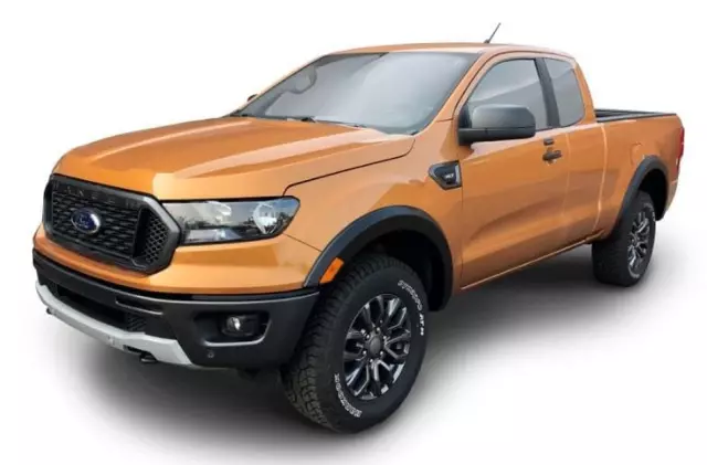 VKB3Z16268G - : Fender Flares By Bushwacker - 4 Piece Set, For Super Cab / Crew Cab for Ford: Ranger Image