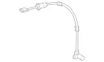 1705401317 - Electrical Equipment and Instruments: Rotational Speed Sensor for Mercedes-Benz: SLK230, SLK320 Image