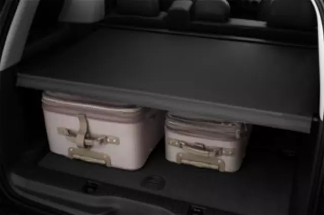 4L2Z7845440AAB - Body: Cargo Cover for Ford: Explorer | Lincoln: Aviator | Mercury: Mountaineer Image