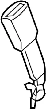 868431CE0C - Electrical: Buckle for Infiniti Image